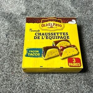Old El Paso nouveaute crew socks